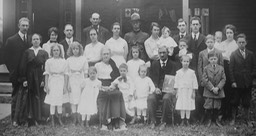 Charles A. Baker and family